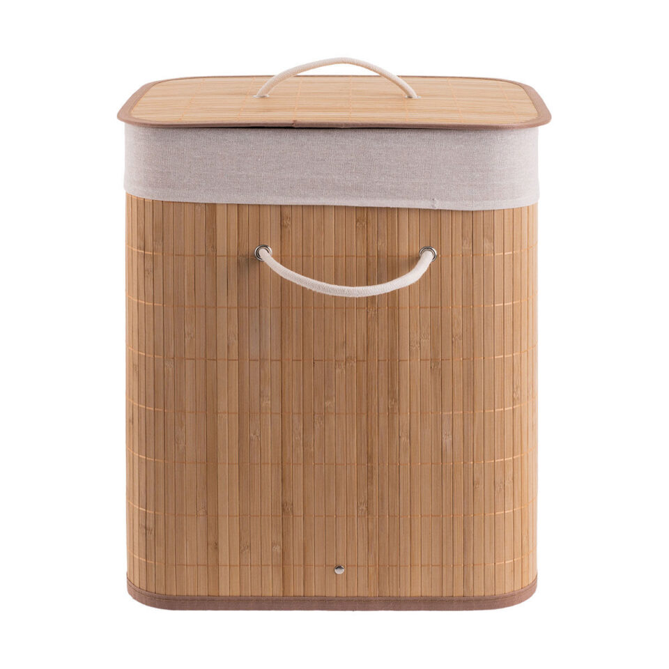 ΚΑΛΑΘΙ ΑΠΛΥΤΩΝ BAMBOO ESSENTIALS ΠΤΥΣΣΟΜΕΝΟ ΟΡΘΟΓΩΝΙΟ 60lt