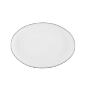 ΠΙΑΤΕΛΑ ΟΒΑΛ PEARL ΠΟΡΣΕΛΑΝΙΝΗ 36cm WHITE