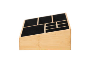 ΘΗΚΗ ΟΡΓΑΝΩΣΗΣ ΚΑΛΛΥΝΤΙΚΩΝ BAMBOO 9 ΘΕΣΕΩΝ 33x21x9cm