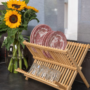 ΠΙΑΤΟΘΗΚΗ BAMBOO ESSENTIALS ΑΝΑΔΙΠΛΟΥΜΕΝΗ 2 ΕΠΙΠΕΔΩΝ 42x27.5x38cm