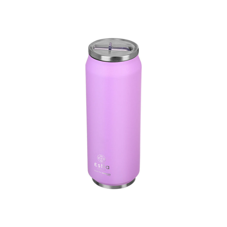 ΘΕΡΜΟΣ TRAVEL CUP SAVE THE AEGEAN 500ml LAVENDER PURPLE