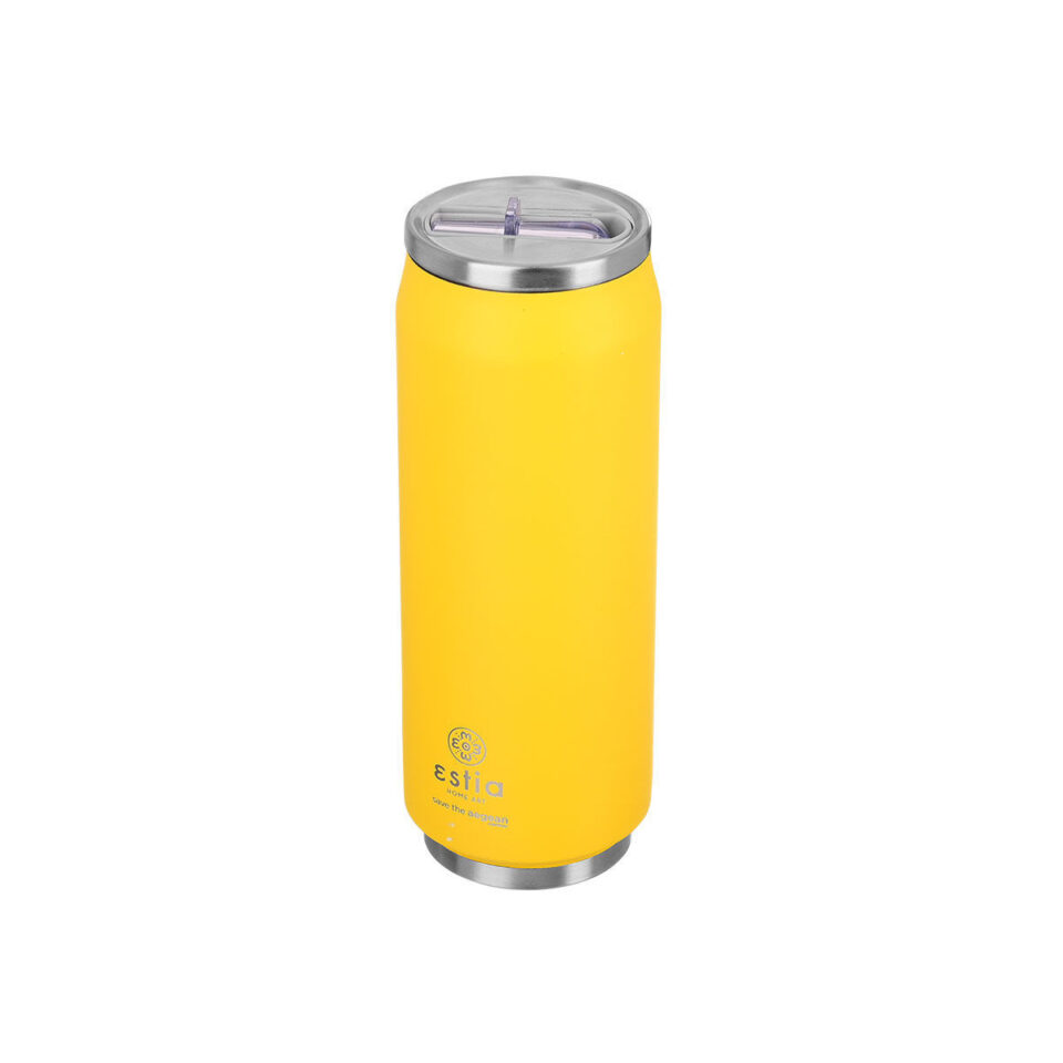 ΘΕΡΜΟΣ TRAVEL CUP SAVE THE AEGEAN 500ml PINEAPPLE YELLOW