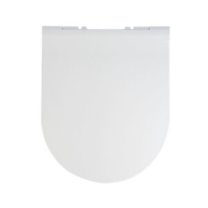 ΚΑΠΑΚΙ ΛΕΚΑΝΗΣ SOFT CLOSE D SHAPE DUROPLAST ΜΕ ΑΝΟΞΕΙΔΩΤΟΥΣ ΡΥΘΜΙΖΟΜΕΝΟΥΣ ΜΕΝΤΕΣΕΔΕΣ