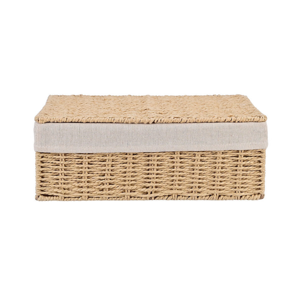 ΚΟΥΤΙ ΑΠΟΘΗΚΕΥΣΗΣ & ΟΡΓΑΝΩΣΗΣ BOTANICA 36x27x13cm ΜΕ ΕΣΩΤΕΡΙΚΗ ΕΠΕΝΔΥΣΗ & ΚΑΠΑΚΙ