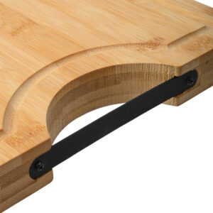 ΕΠΙΦΑΝΕΙΑ ΚΟΠΗΣ BAMBOO ESSENTIALS 35x25cm ΜΕ ΜΕΤΑΛΛΙΚΗ ΛΑΒΗ