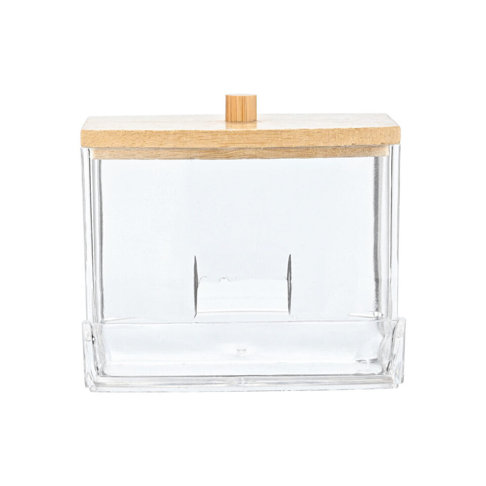 ΚΟΥΤΙ ΑΠΟΘΗΚΕΥΣΗΣ & ΟΡΓΑΝΩΣΗΣ BAMBOO ESSENTIALS ΓΙΑ ΜΠΑΤΟΝΕΤΕΣ 9x7.5x7 ΜΕ ΚΑΠΑΚΙ