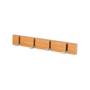 ΚΡΕΜΑΣΤΡΑ ΤΟΙΧΟΥ ΞΥΛΙΝΗ 40x5.5x1.8cm 4 ΘΕΣΕΩΝ ΜΕ ΑΝΑΔΙΠΛΟΥΜΕΝΟΥΣ ΓΑΝΤΖΟΥΣ
