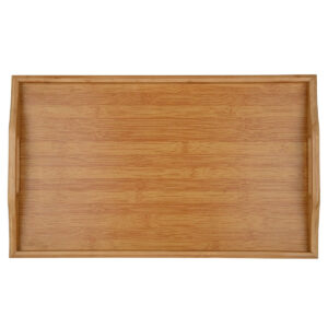 ΔΙΣΚΟΣ ΣΕΡΒΙΡΙΣΜΑΤΟΣ BAMBOO ESSENTIALS 50x30x21cm ΜΕ ΑΝΑΔΙΠΛΟΥΜΕΝΑ ΠΟΔΙΑ