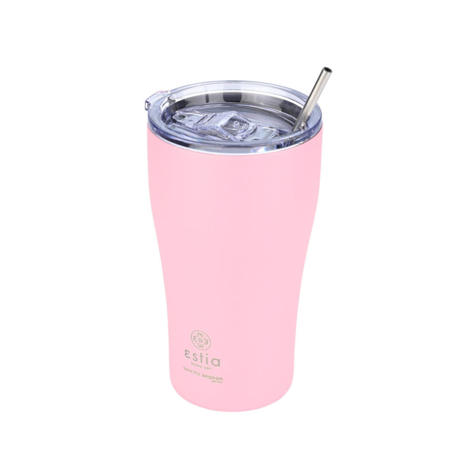 ΘΕΡΜΟΣ COFFEE MUG SAVE THE AEGEAN 500ml BLOSSOM ROSE