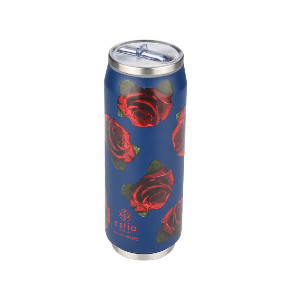ΘΕΡΜΟΣ TRAVEL CUP SAVE THE AEGEAN 500ml ELECTRIC ROSES