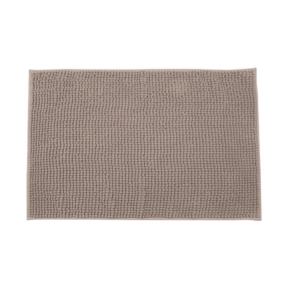 ΤΑΠΕΤΟ ΜΠΑΝΙΟΥ BEADS 80x50cm ΠΟΛΥΕΣΤΕΡΑ ΚΑΦΕ