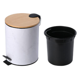 ΧΑΡΤΟΔΟΧΕΙΟ ΜΠΑΝΙΟΥ MARBLE SOFT CLOSE 5lt