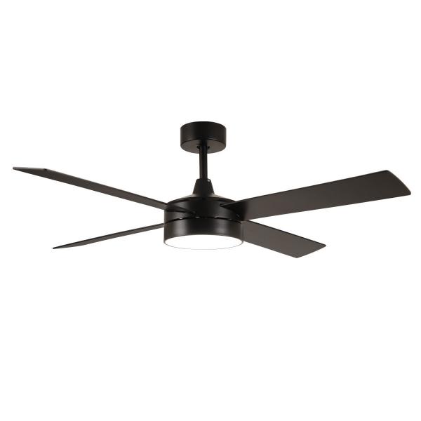 ΑΝΕΜΙΣΤΗΡΑΣ ΟΡΟΦΗΣ ZEPHYRUS 132cm 70w ΜΕ ΑΝΤΙΣΤΡΕΨΙΜΑ ΠΤΕΡΥΓΙΑ ΜΑΥΡΟ/ΓΚΡΙ
