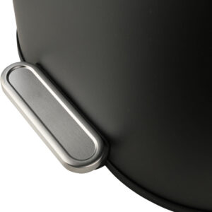 ΧΑΡΤΟΔΟΧΕΙΟ ΜΠΑΝΙΟΥ OVOID SOFT CLOSE 6lt ΜΑΥΡΟ