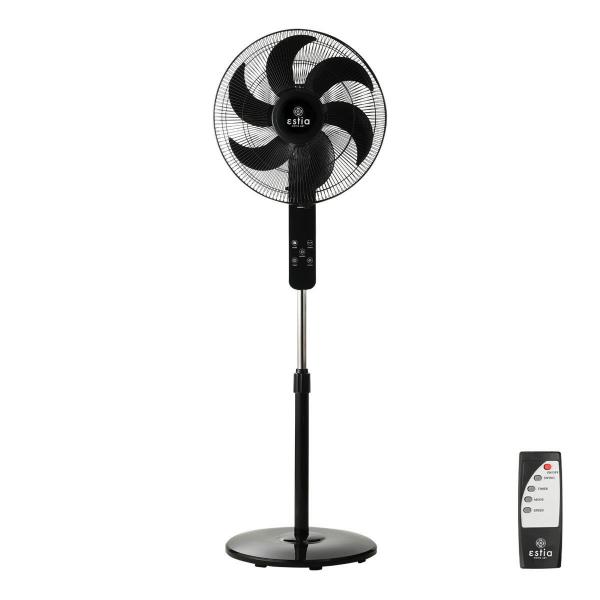 ΑΝΕΜΙΣΤΗΡΑΣ ΣΤΑΝΤ ΕΠΙΔΑΠΕΔΙΟΣ BOW 40cm 60w ΜΑΥΡΟΣ ΜΕ ΤΗΛΕΧΕΙΡΙΣΤΗΡΙΟ