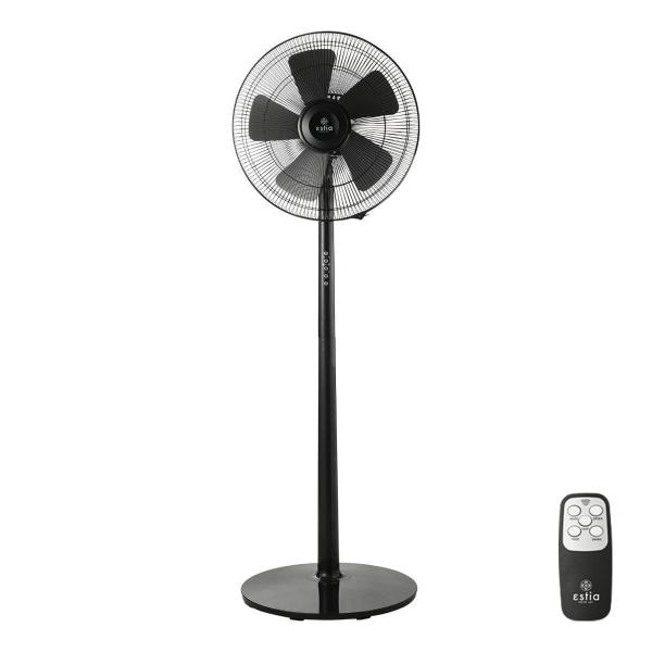 ΑΝΕΜΙΣΤΗΡΑΣ ΣΤΑΝΤ ΕΠΙΔΑΠΕΔΙΟΣ LEVANTO 40cm 55w ΜΑΥΡΟΣ ΜΕ ΤΗΛΕΧΕΙΡΙΣΤΗΡΙΟ