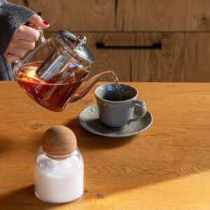 ΤΣAΓΙΕΡΑ ΓΥΑΛΙΝΗ 1000ml ΜΕ ΑΝΟΞΕΙΔΩΤΟ ΦΙΛΤΡΟ