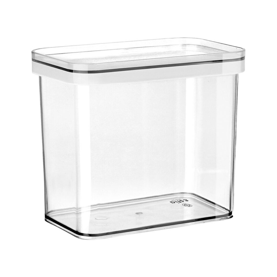 ΔΟΧΕΙΟ ΑΠΟΘΗΚΕΥΣΗΣ ΠΛΑΣΤΙΚΟ 1650ml ΔΙΑΦΑΝΕΣ ΣΤΟΙΒΑΖΟΜΕΝΟ