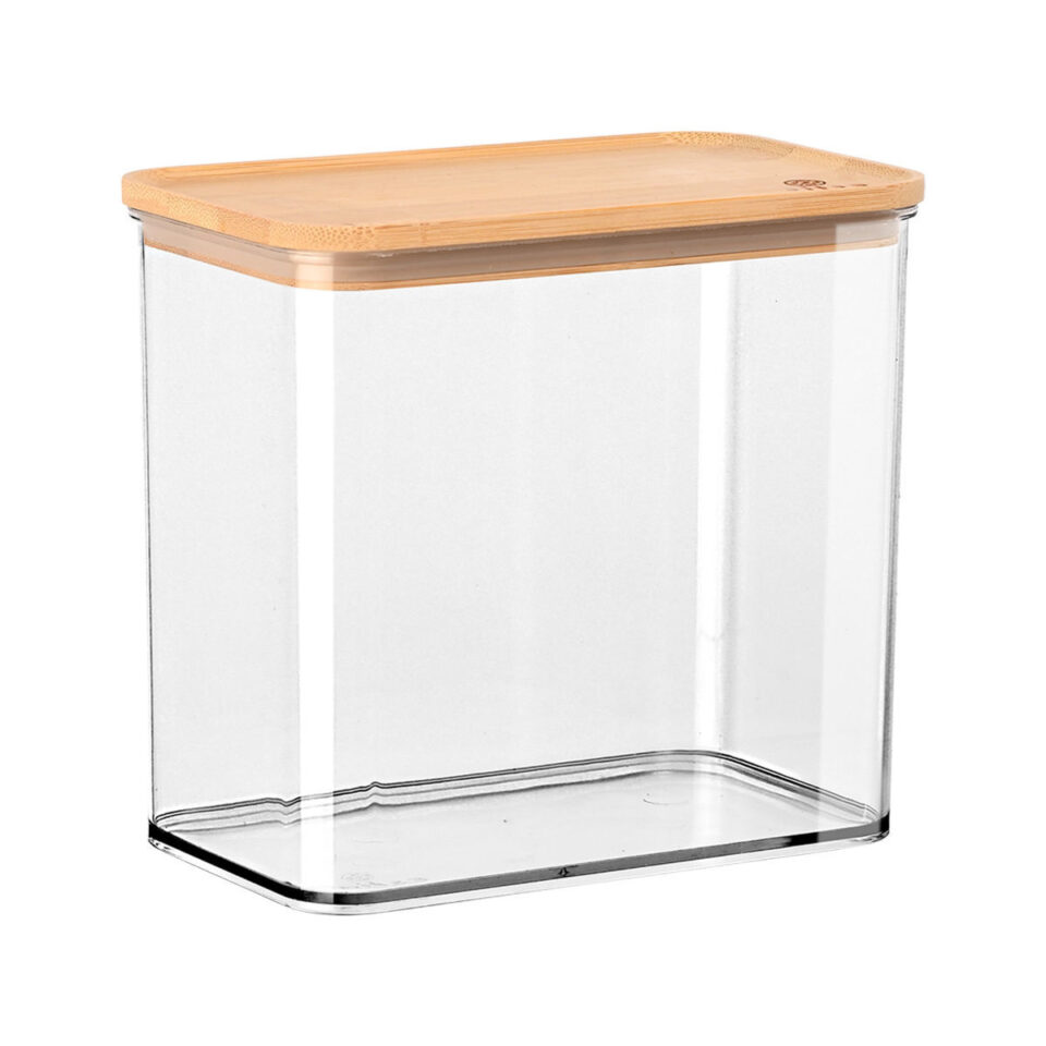 ΔΟΧΕΙΟ ΑΠΟΘΗΚΕΥΣΗΣ BAMBOO ESSENTIALS ΠΛΑΣΤΙΚΟ 1650ml ΣΤΟΙΒΑΖΟΜΕΝΟ