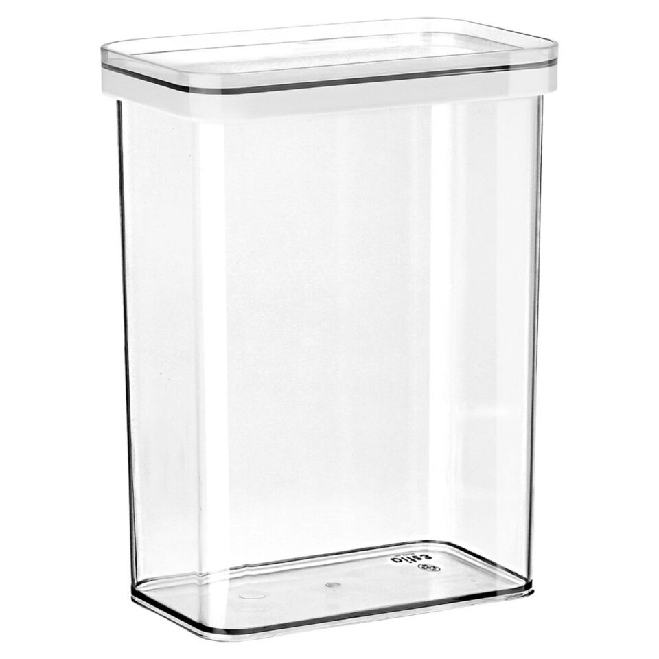ΔΟΧΕΙΟ ΑΠΟΘΗΚΕΥΣΗΣ ΠΛΑΣΤΙΚΟ 2500ml ΔΙΑΦΑΝΕΣ ΣΤΟΙΒΑΖΟΜΕΝΟ