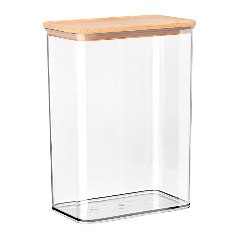 ΔΟΧΕΙΟ ΑΠΟΘΗΚΕΥΣΗΣ BAMBOO ESSENTIALS ΠΛΑΣΤΙΚΟ 2500ml ΣΤΟΙΒΑΖΟΜΕΝΟ