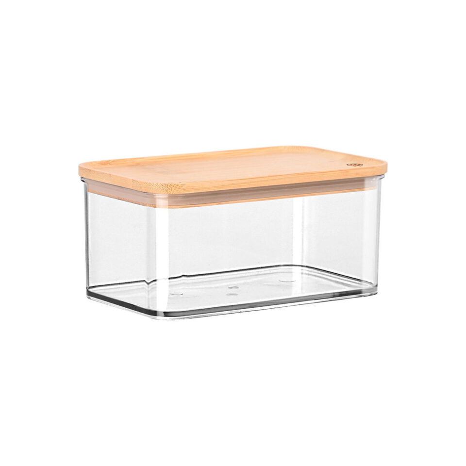 ΔΟΧΕΙΟ ΑΠΟΘΗΚΕΥΣΗΣ BAMBOO ESSENTIALS ΠΛΑΣΤΙΚΟ 750ml ΣΤΟΙΒΑΖΟΜΕΝΟ