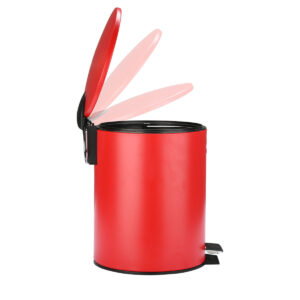 ΧΑΡΤΟΔΟΧΕΙΟ ΜΠΑΝΙΟΥ CLASSIC SOFT CLOSE 5lt ΜΑΤ KOKKINO