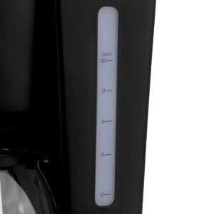 ESTIA ΚΑΦΕΤΙΕΡΑ ΦΙΛΤΡΟΥ INTENSE DARK ΠΛΑΣΤΙΚΗ 1000w ΜΕ ΓΥΑΛΙΝΗ ΚΑΝΑΤΑ 1.25lt ΜΑΤ