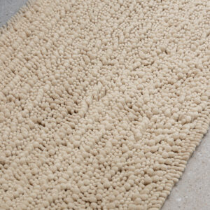 ΤΑΠΕΤΟ ΜΠΑΝΙΟΥ SHAGGY 80x50cm ΠΟΛΥΕΣΤΕΡΑ TAUPE