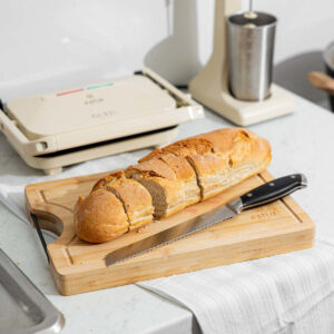ΕΠΙΦΑΝΕΙΑ ΚΟΠΗΣ BAMBOO ESSENTIALS 35x25cm ΜΕ ΜΕΤΑΛΛΙΚΗ ΛΑΒΗ