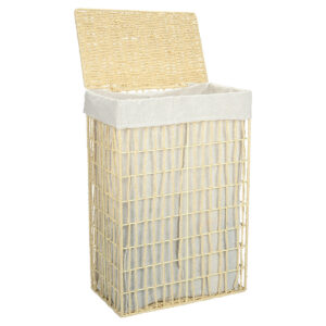 ΚΑΛΑΘΙ ΑΠΛΥΤΩΝ NEST 37x22x55cm 2 ΘΕΣΕΩΝ ΜΠΕΖ