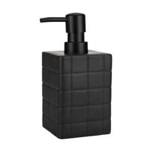 ΑΝΤΛΙΑ ΣΑΠΟΥΝΙΟΥ TILES ΚΕΡΑΜΙΚΗ 450ml 7.5x15cm ΜΑΥΡΗ