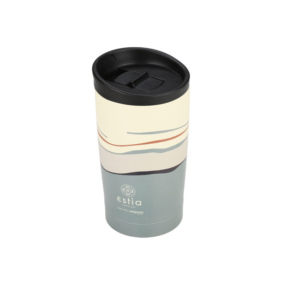 ΘΕΡΜΟΣ TRAVEL MUG SAVE THE AEGEAN 350ml ECOZEN HORIZON