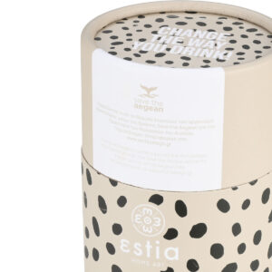 ΘΕΡΜΟΣ TRAVEL MUG SAVE THE AEGEAN 350ml LEOPARD TAUPE