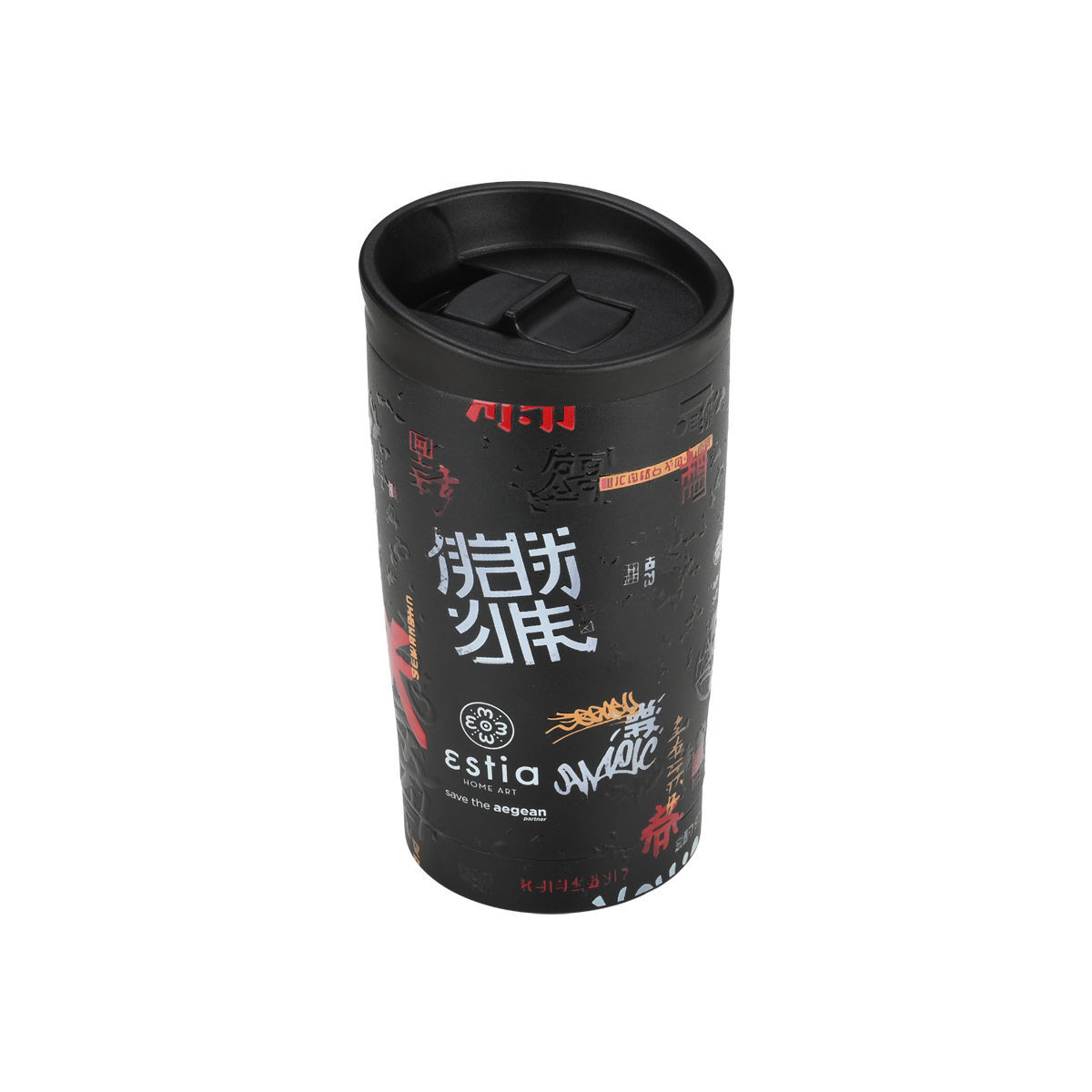 ΘΕΡΜΟΣ TRAVEL MUG SAVE THE AEGEAN 350ml TOKYO UNDERGROUND