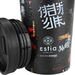 ΘΕΡΜΟΣ TRAVEL MUG SAVE THE AEGEAN 350ml TOKYO UNDERGROUND