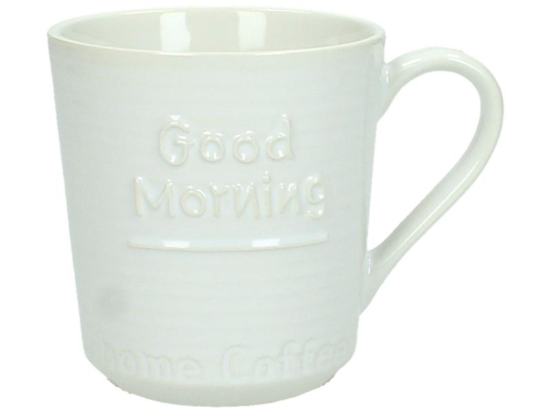 GOOD MORNING ΚΟΥΠΑ ΛΕΥΚΟ 11x8xH8,7cm