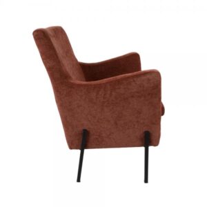 BRAND ΠΟΛΥΘΡΟΝΑ RUST RED 73x69,5xH90cm