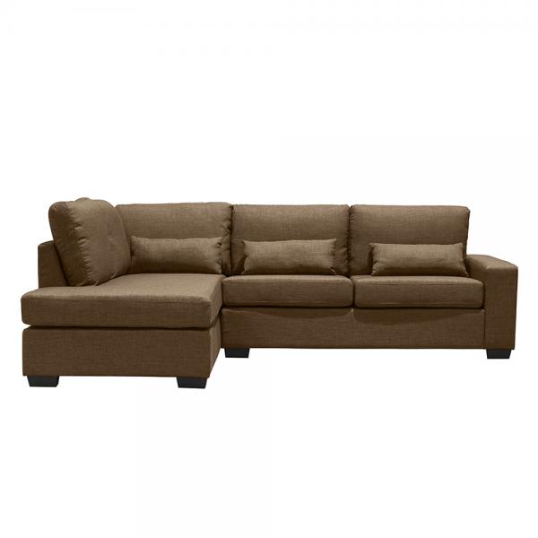 DIVO ΚΑΝΑΠΕΣ ΓΩΝΙΑ ΑΡΙΣΤΕΡΗ RUSTY 165-11 240x170xH83cm