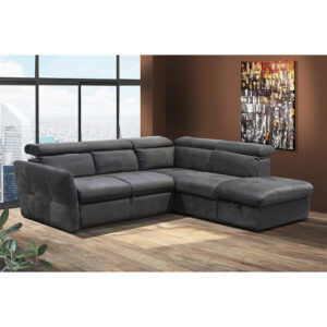MONSERAT ΚΑΝΑΠΕΣ ΚΡΕΒΑΤΙ ΓΩΝΙΑ ΔΕΞΙΑ ΑΝΘΡΑΚΙ 254x224x90