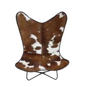 MARIPOSA ΠΟΛΥΘΡΟΝΑ ΚΑΦΕ ΛΕΥΚΟ 70x70xH90cm