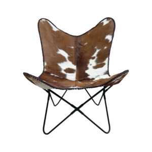 MARIPOSA ΠΟΛΥΘΡΟΝΑ ΚΑΦΕ ΛΕΥΚΟ 70x70xH90cm