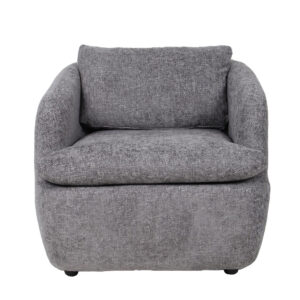 SQUARE ΠΟΛΥΘΡΟΝΑ ΓΚΡΙ ΣΚΟΥΡΟ 83x83x80