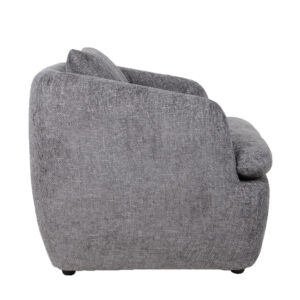 SQUARE ΠΟΛΥΘΡΟΝΑ ΓΚΡΙ ΣΚΟΥΡΟ 83x83x80