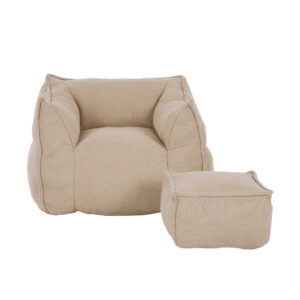 SPONGE ΠΟΛΥΘΡΟΝΑ SET BEIGE 95x102x73