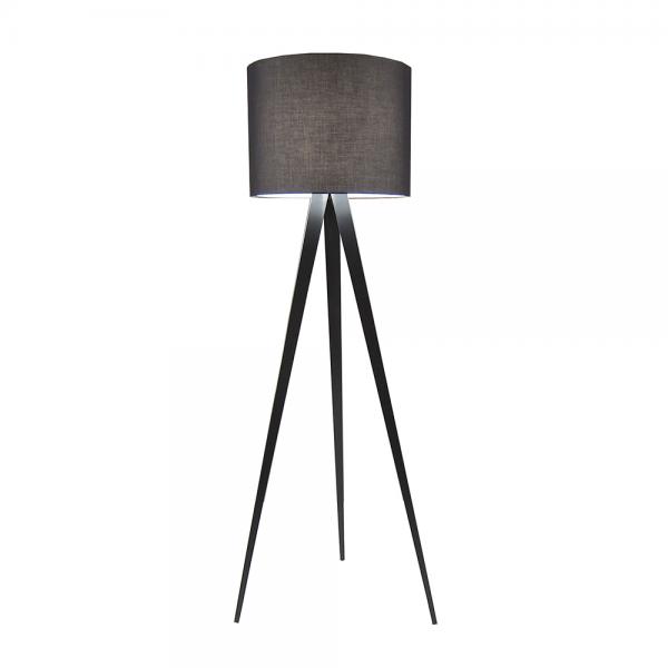 MINIMAL ΦΩΤΙΣΤΙΚΟ ΔΑΠΕΔΟΥ ΜΑΥΡΟ D45xH153cm