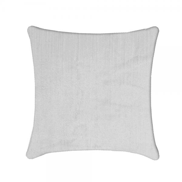 VELURE ΚΑΛΥΜΜΑ ΜΑΞΙΛΑΡΙΟΥ ΥΦΑΣΜΑ ΛΕΥΚΟ 45x45xH1cm