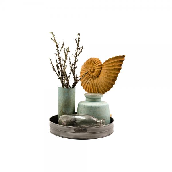 STONE ΒΑΖΟ ΓΥΑΛΙ FROSTED 13x13xH29
