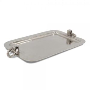 HANDLES ΔΙΣΚΟΣ ΜΕ ΛΑΒΕΣ ΑΛΟΥΜΙΝΙΟ ΑΣΗΜΙ 46x32xH5,5cm