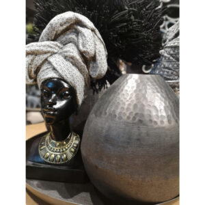 DROP ΒΑΖΟ 32x32x29 ΑΛΟΥΜΙΝΙΟ ΓΡΑΦΙΤΗΣ